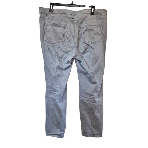 Buffalo David Bitton Women's Light Gray Cotton/Spandex Daily Mid-Rise Stretch Sk - Picture 8 of 12